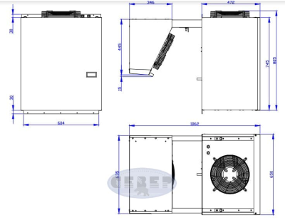 Моноблок холодильный Север MGM 212 S